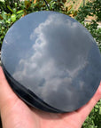 Black Obsidian Mirror