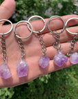 Amethyst Keychain