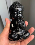 Black Obsidian Buddha