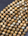 Picture Jasper Beads