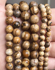 Picture Jasper Beads