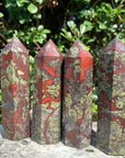 Dragon Blood Jasper Small Tower