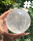 Clear Quartz Spheres