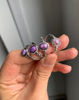 Charoite Rings