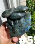 Labradorite Carvings