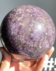 Lepidolite Big Sphere