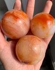 Carnelian Spheres
