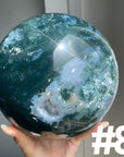 Moss Agate Big Spheres