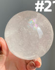 Clear Quartz Spheres