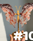 Fire Quartz Butterfly (imperfect)