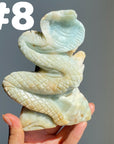 Sky Blue Quartz Snake