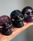 Fluorite Skull