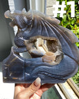 Druzy Agate Dragon