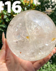 Clear Quartz Spheres