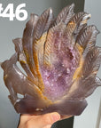 Druzy Agate 9 Tailed Fox