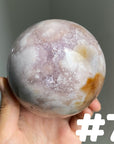 Flower Agate Big Sphere