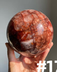 Fire Quartz Big Spheres