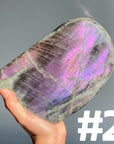 Purple Flash Labradorite Freeform