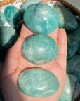 Amazonite Palm Stone