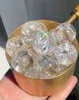 Rainbow Clear Quartz Mini Sphere