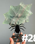 Clearance Crystal Spider Web