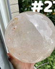 Clear Quartz Spheres