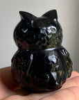 Black Obsidian Owl
