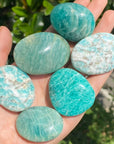 Amazonite Palm Stone