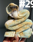 Sky Blue Quartz Snake