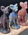 Crystal Sphynx Cat