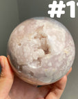 Flower Agate Big Sphere