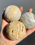 Crzy Lace Agate Sphere