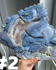 Druzy Agate Dragon