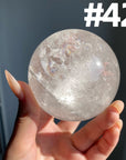 Clear Quartz Spheres