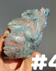 Labradorite Carvings
