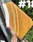 Orange Calcite Slab