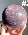 Lepidolite Big Sphere