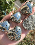 AA Grade Pyrite Heart