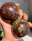 Dragon Blood Jasper Big Sphere
