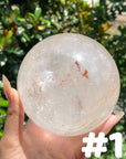 Clear Quartz Spheres