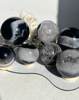Black Agate Big Sphere
