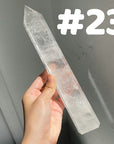 Clear Quartz Large Towers (imperfect)