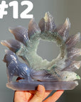 Druzy Agate 9 Tailed Fox(imperfect)