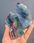 Half Raw Fluorite Tower