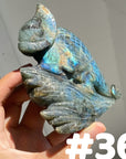 Labradorite Carvings