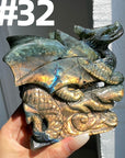 Labradorite Carvings