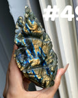 Labradorite Carvings