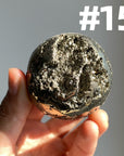 Pyrite Druzy Sphere
