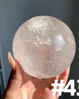 Clear Quartz Spheres