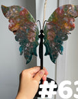 8th Vein Ocean Jasper Butterfly